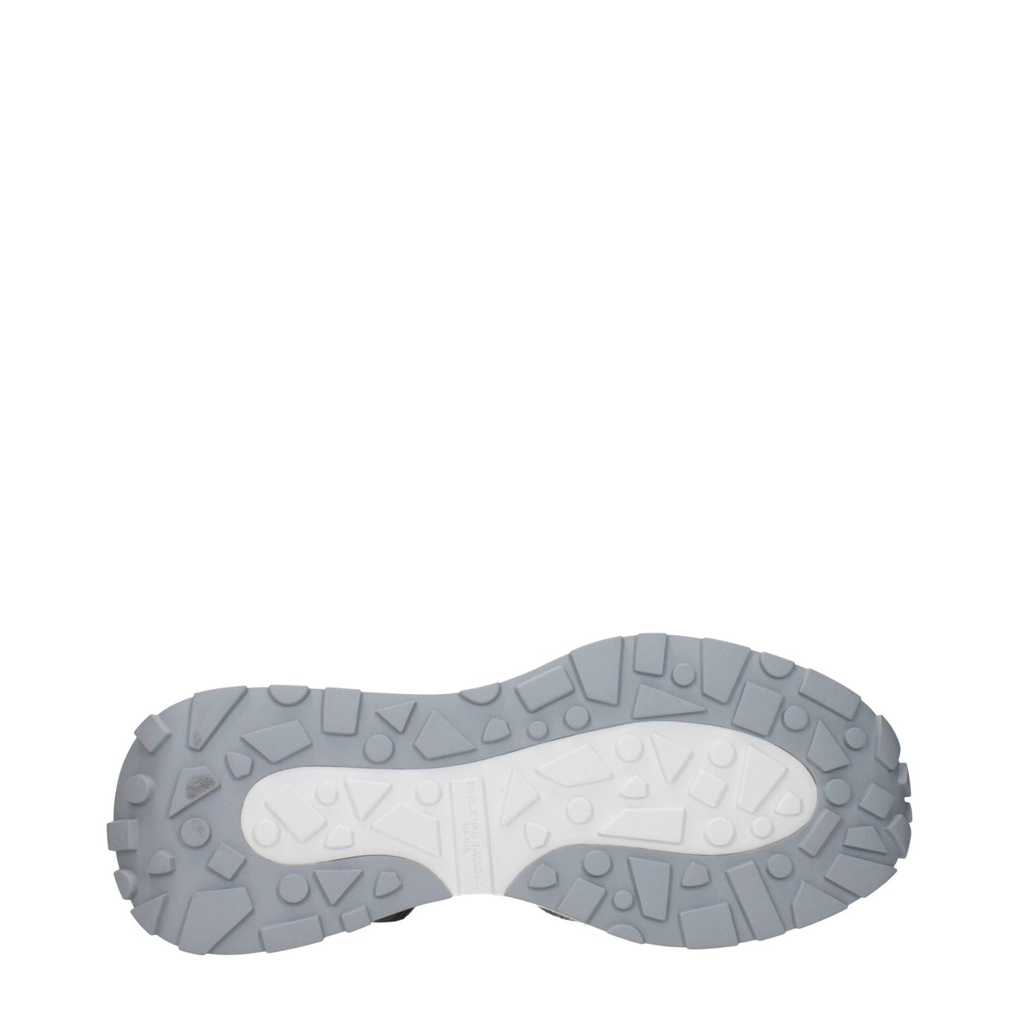 White Fabric Athletic Sneakers