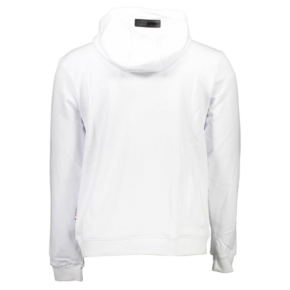 White Cotton Sweatshirt