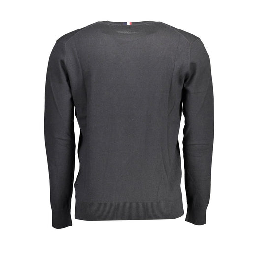 Black Cotton Sweater