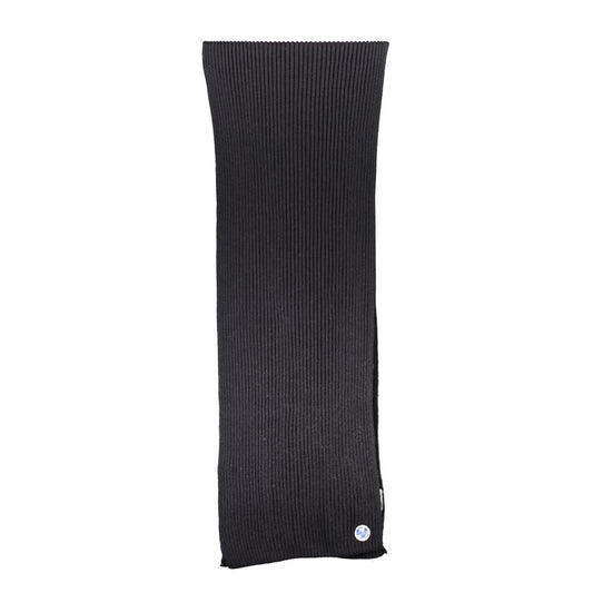 Black Cotton Scarf
