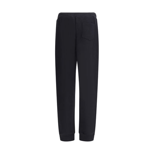 Black Cotton Joggers (Workout Pants)