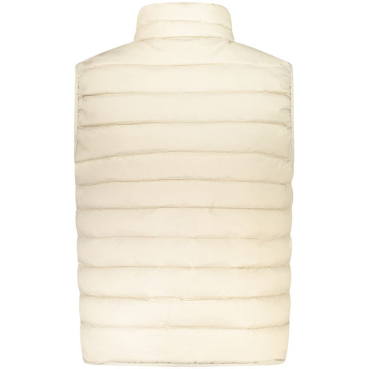 Beige Polyamide Men Jacket