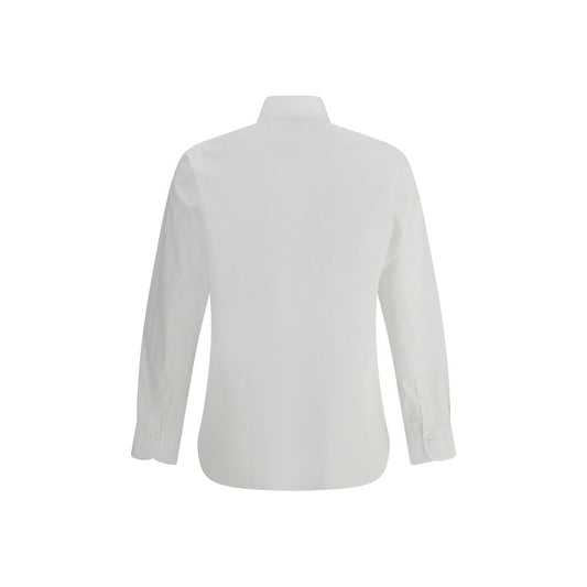 White Cotton Dress Shirt