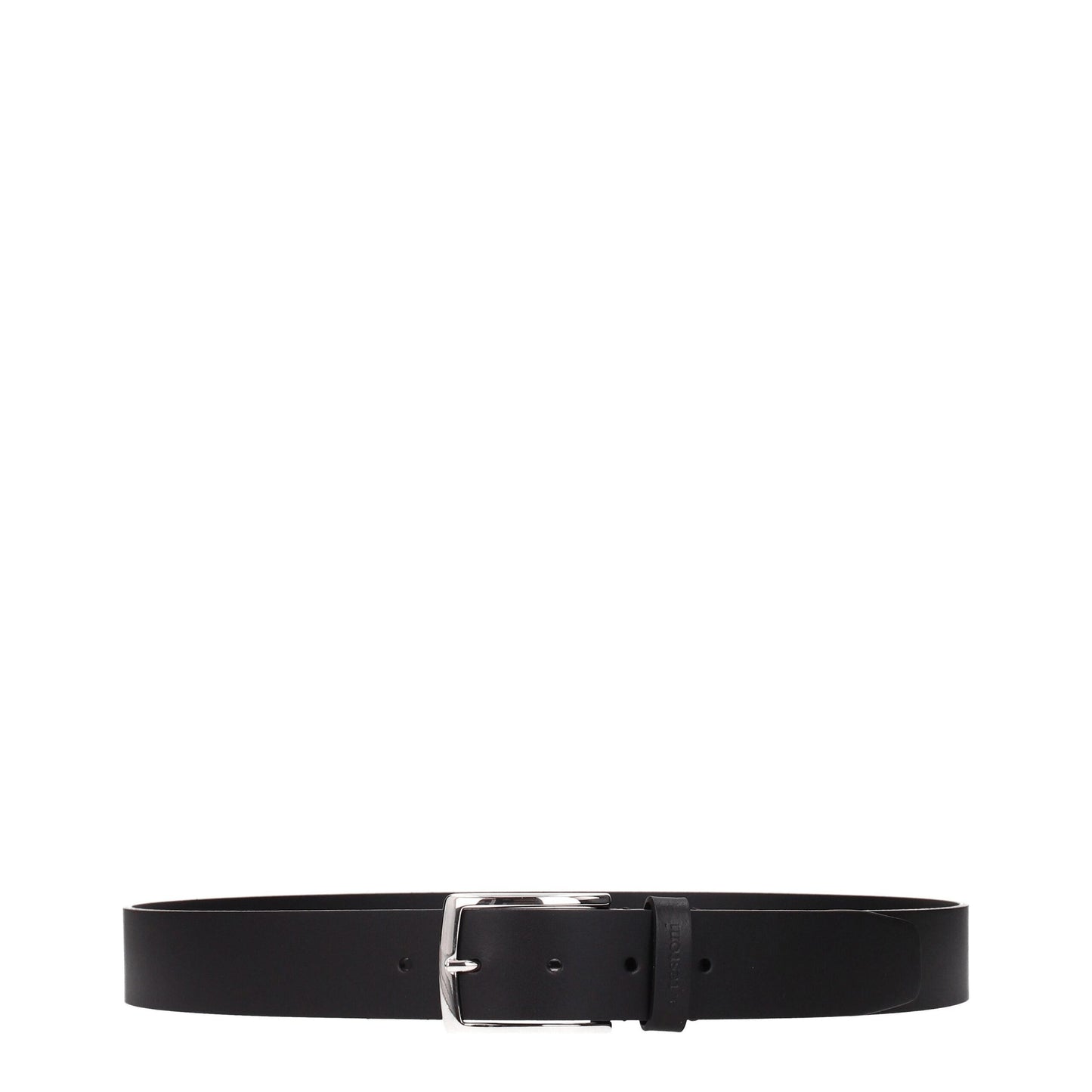 Black Leather Regular Belt