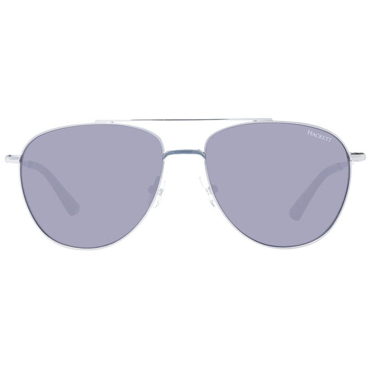 Gray Stainless Steel Sunglasses