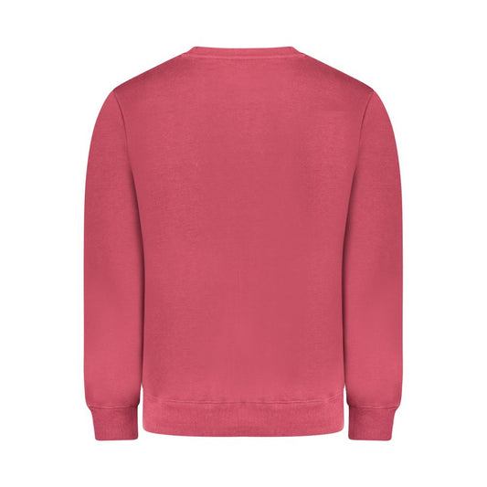 Red Cotton Men Sweater
