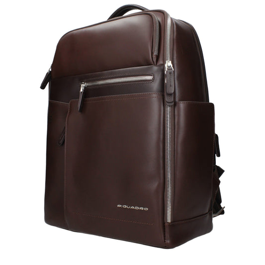 Brown Leather Backpack