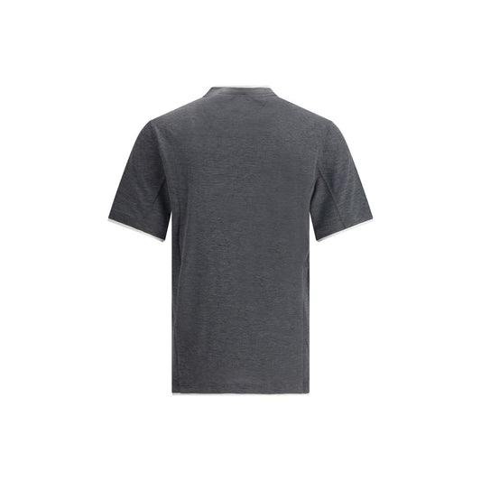 Gray Cotton T-Shirt