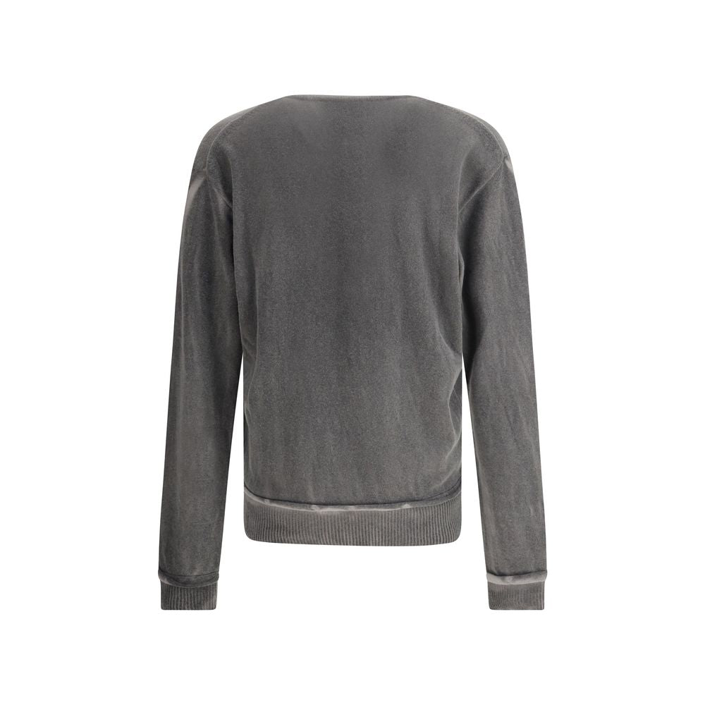 Gray Linen Sweatshirt