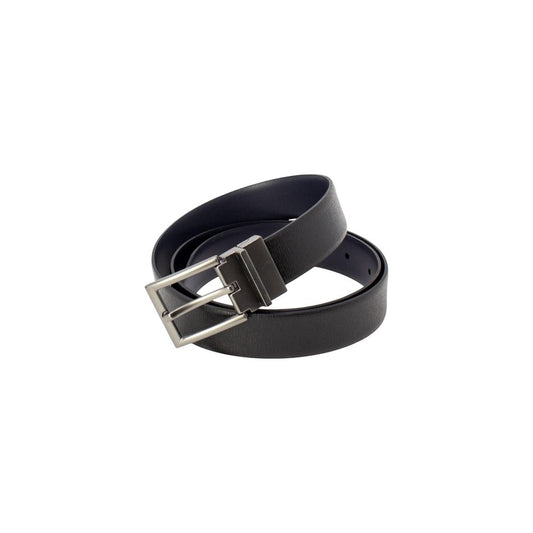 Black Leather Regular Belt