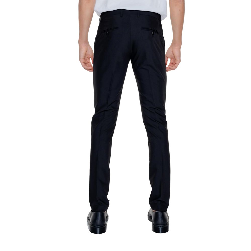 Black Polyester Pant