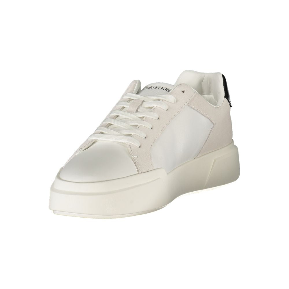 White Leather Men Sneaker