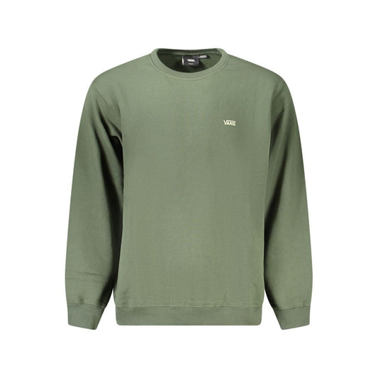 Green Cotton Men Sweater