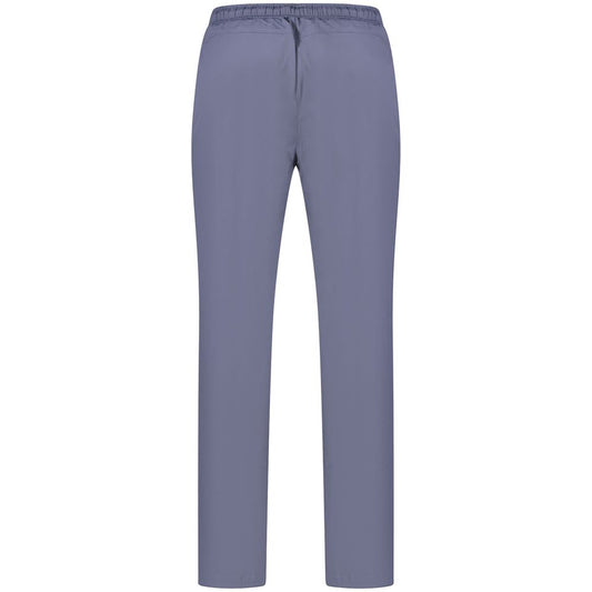 Blue Elastane Pant
