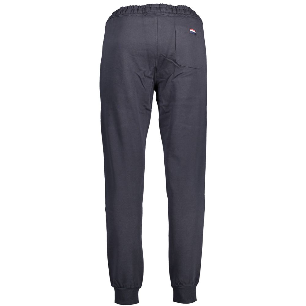 Blue Cotton Men's Trouser
