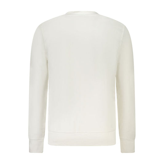White Cotton Sweatshirt