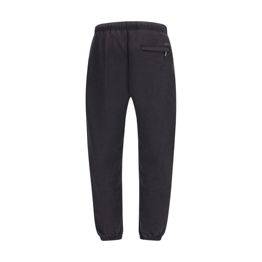 Black Cotton Joggers (Workout Pants)