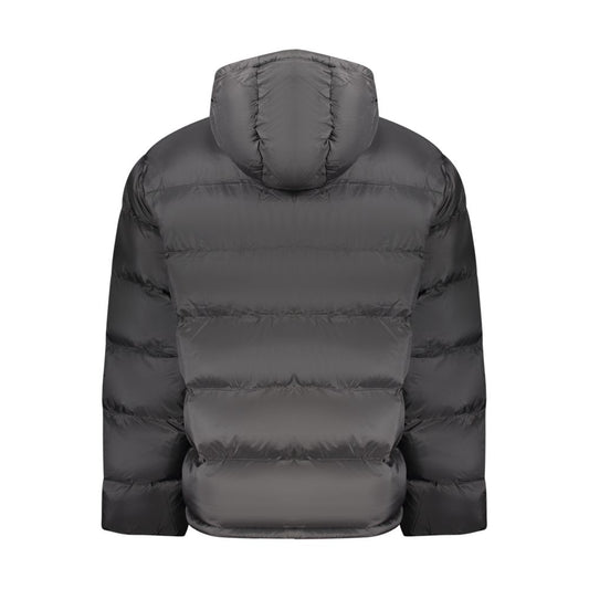 Black Poliammide Men's Jacket