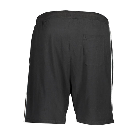 Black Cotton Men's Track Pant