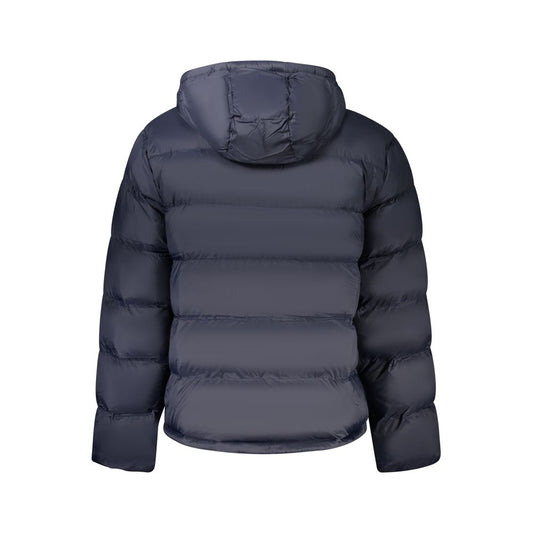 Blu Poliammide Men's Jacket