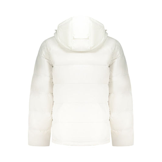 Bianco Poliammide Men's Jacket