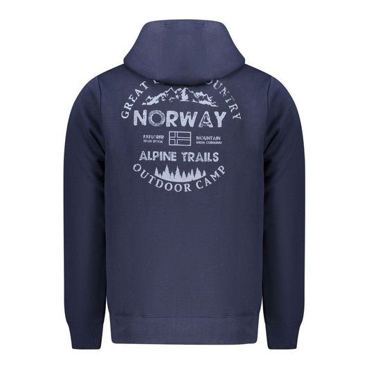 Marrone Cotton Men Sweatshirt