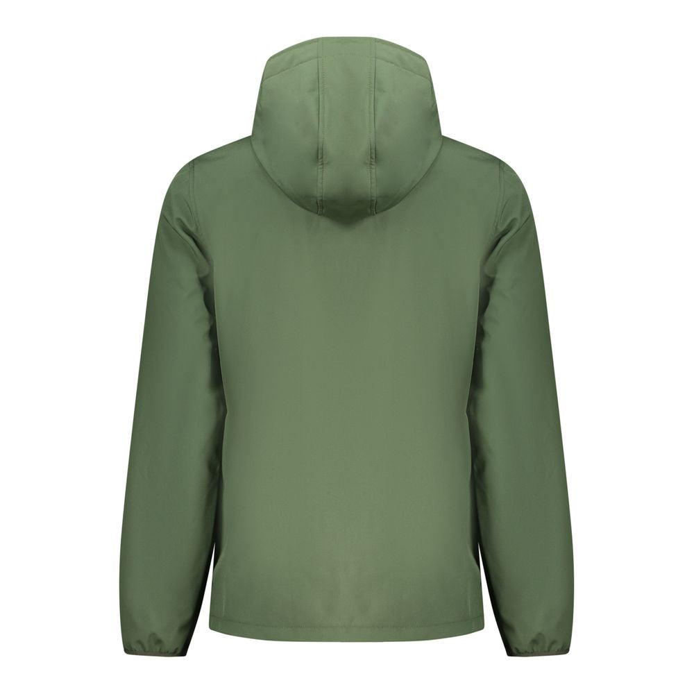 Green Polyester Jackets & Coat