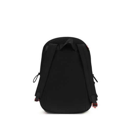 Black Polyester Backpack