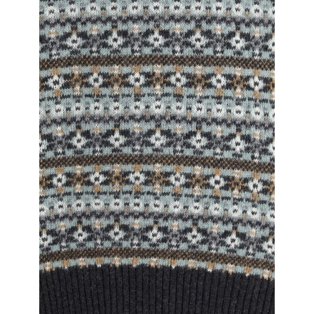 Multicolor Wool Sweatshirt