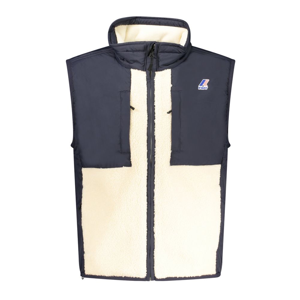 Blue Polyamide Jackets & Coat