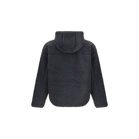 Black Polyester Sweatshirt