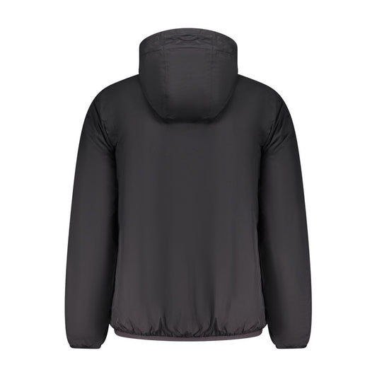 Black Polyamide Men's Jacket