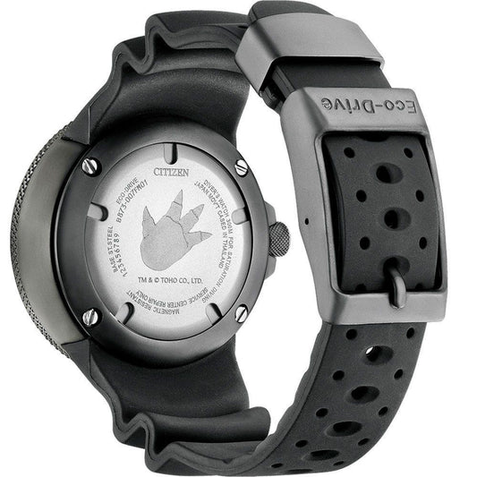 Black Rubber Sport Watch
