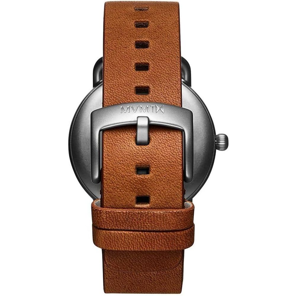 Brown Leather Dress Watch