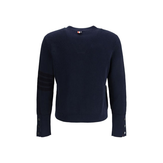Blue Cotton Cardigan