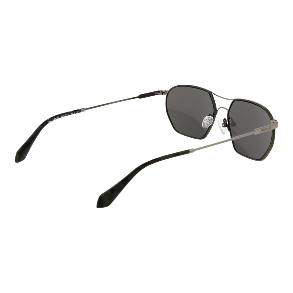 Bicolor Metal Sunglasses