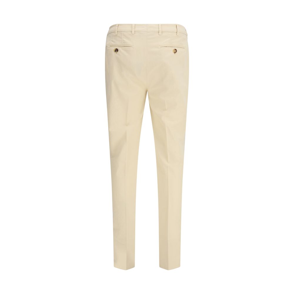 Cream Cotton Pants