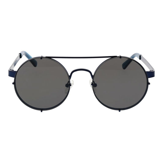 Brown Metal Sunglasses