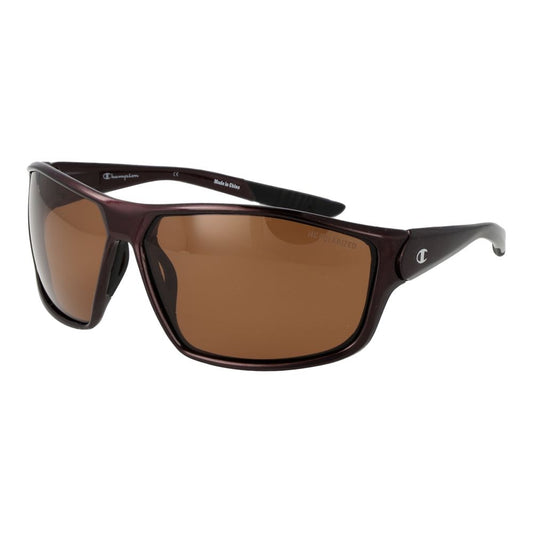 Blue Stainless Steel Sunglasses