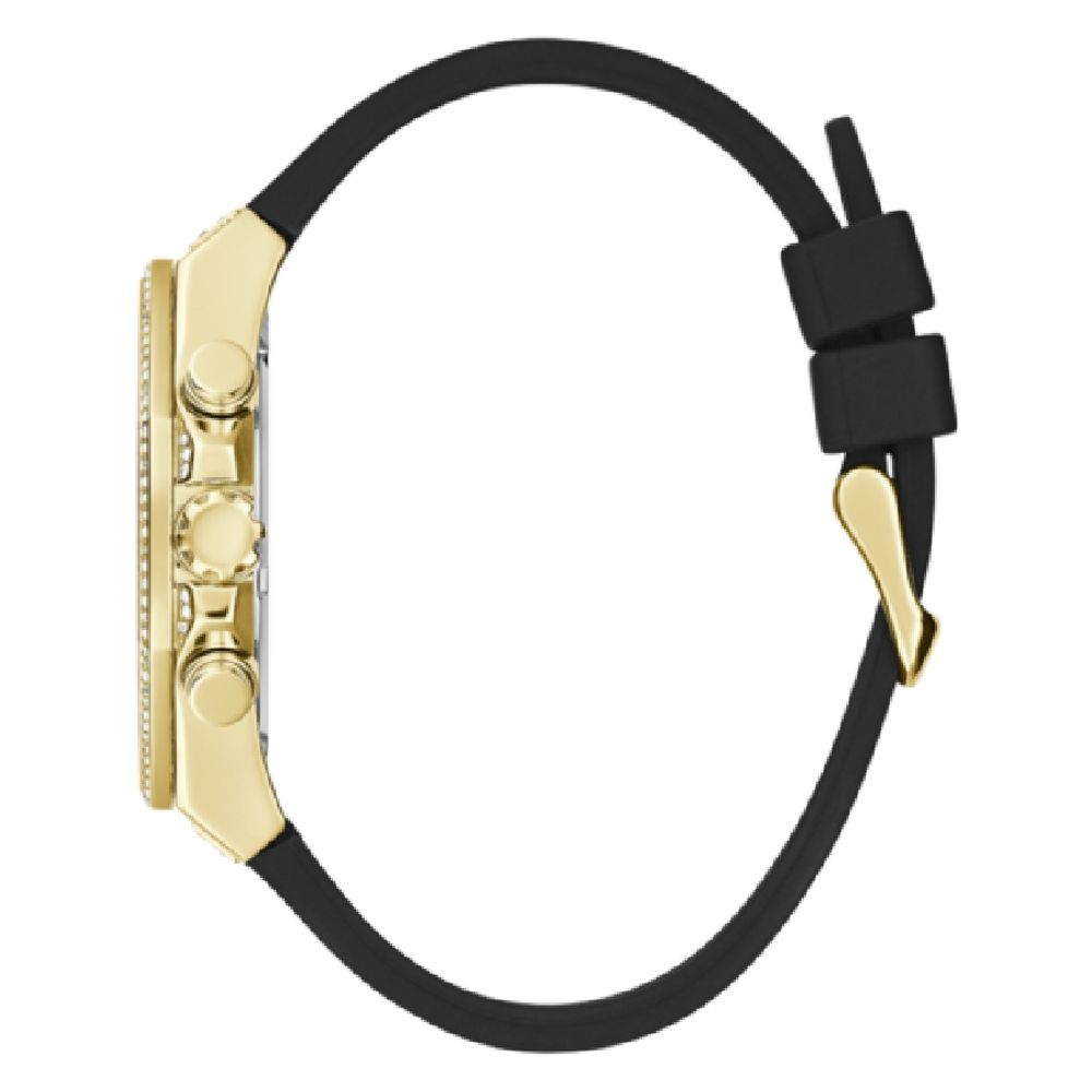 Black Synthetic Dress Watch