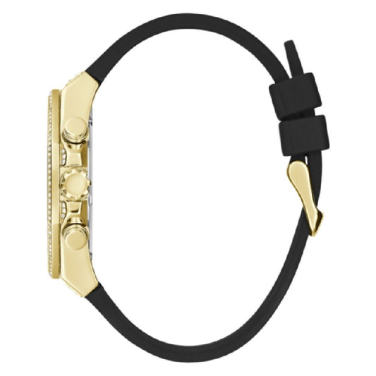 Black Synthetic Dress Watch