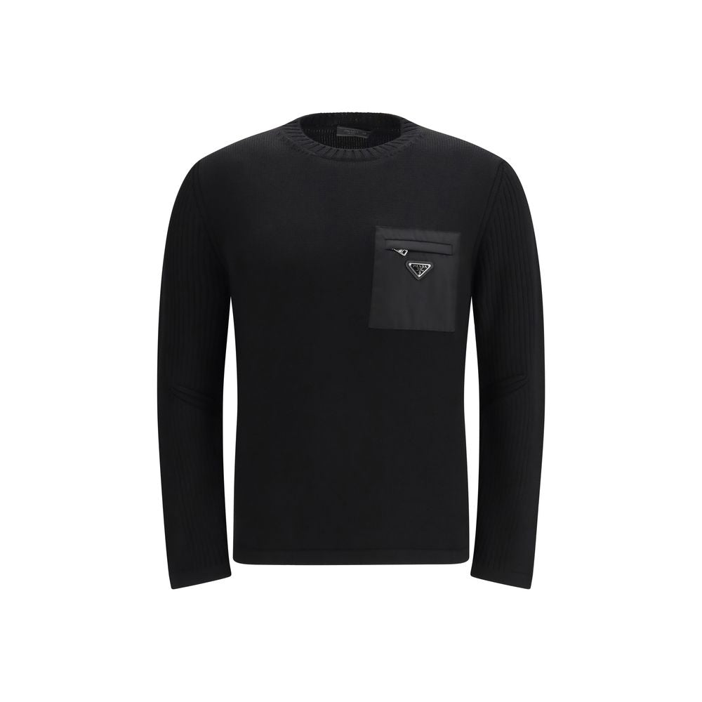 Black Wool Oves Aries Sweatshirt