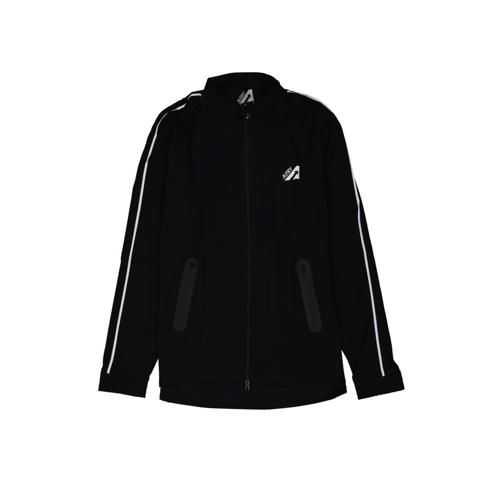 Black Elastane Sweatshirt