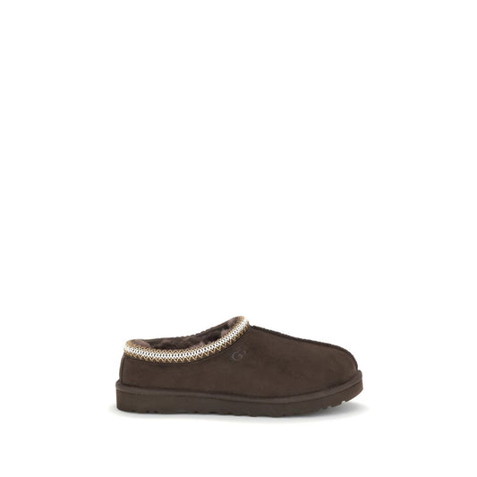 Brown Leather Mules