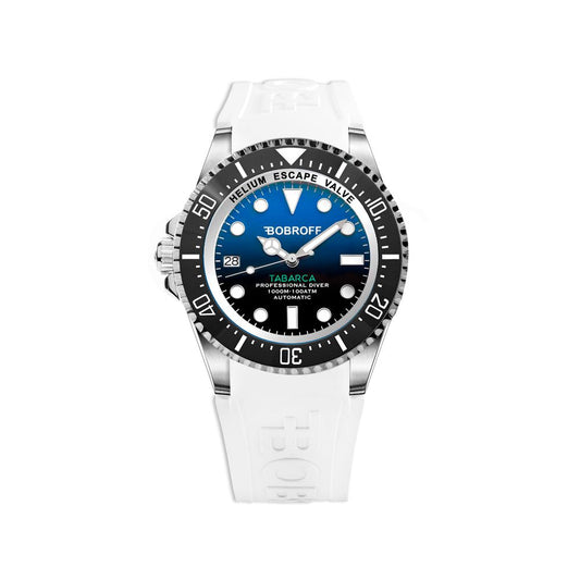 White Rubber Sport Watch