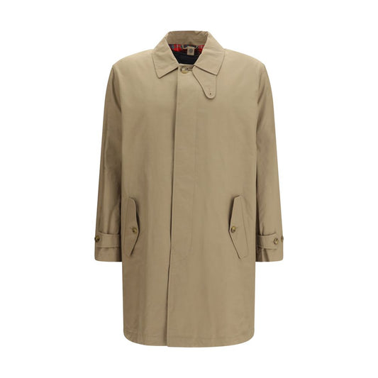 Beige Polyester Coat