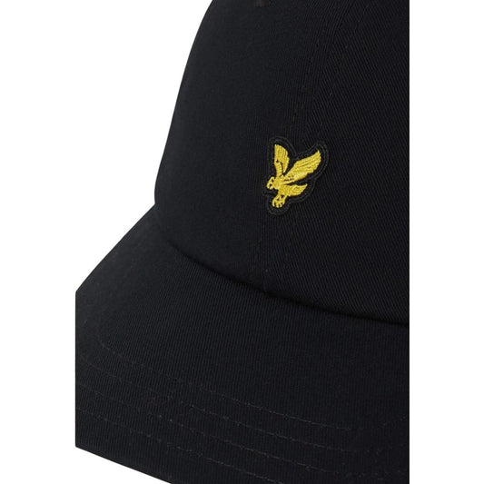 Black Cotton Cap (Baseball Hat)