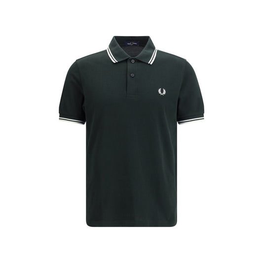 Bicolor Cotton Polo Shirt