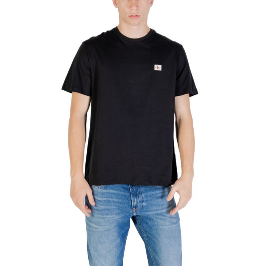 Black Cotton T-Shirt
