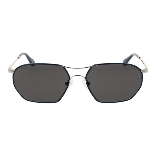 Silver Metal Sunglasses